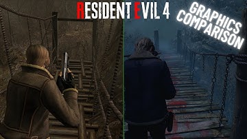 Resident Evil 4 Graphics Comparison ★ Original vs Remake | 4K