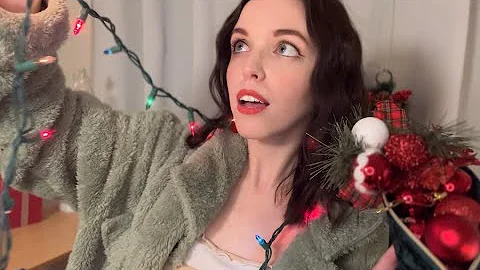 🎅🏽ASMR Christmas Tree POV - Decorating You! 🎄TINGLY Personal Attention Roleplay