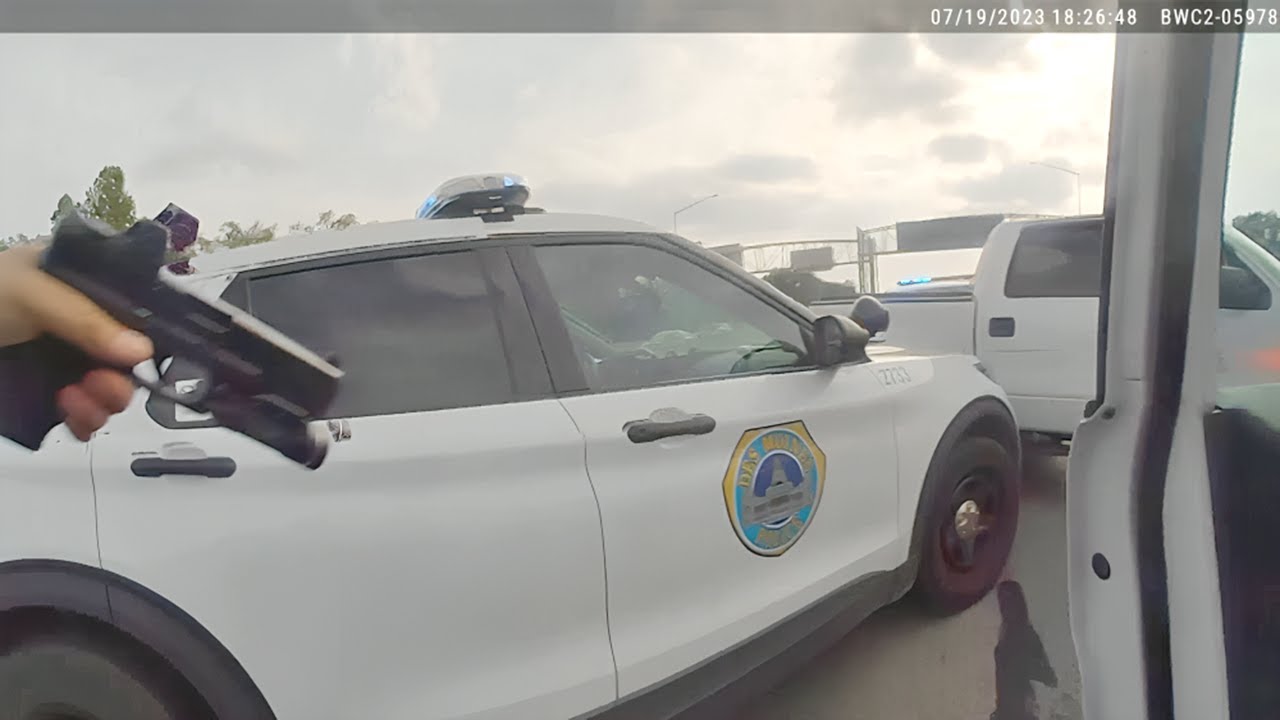 Attempted Murder Suspect Leads Officers on Wild Chase - YouTube