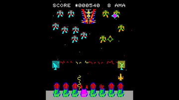 Astro Wars - Invader from Space! [Super Cassette Vision Longplay] (1984) Epoch