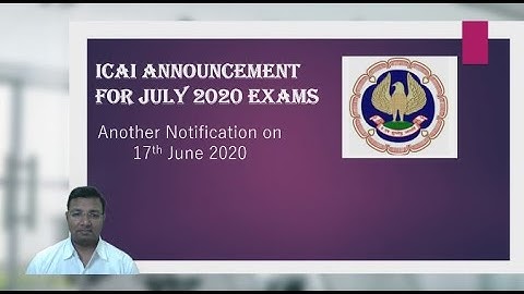 ICAI Opt Out Scheme : Another Clarificatory Notification 17th June for CA Students