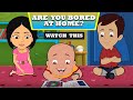 Mighty Raju - Bored at Home | Fun Video for kids