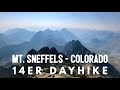 Mt. Sneffels - Colorado 14er Dayhike