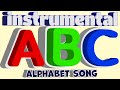 Abc alphabet song  instrumental karaoke  popular nursery rhyme