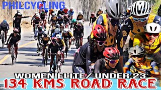 ROADRACE 134KMS WOMEN ELITE/ UNDER 23 NATIONAL ROAD CHAMPIONSHIP 2024 Grabe intense ang laban!!