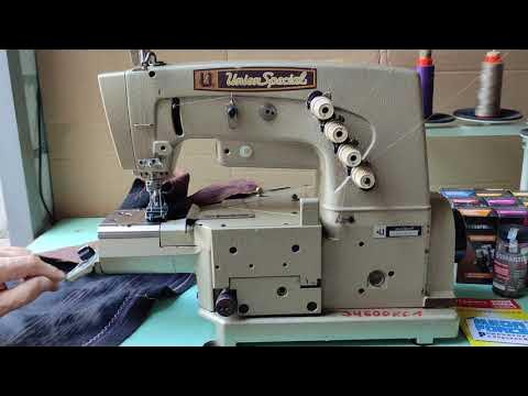 Union Special 34600 KCA двухигольная 11мм трикотажная #швейная машина ...