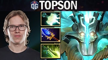 OG.TOPSON SMURF JUGGERNAUT WITH MJOLNIR-BUTTERFLY - DOTA 2 7.28 GAMEPLAY