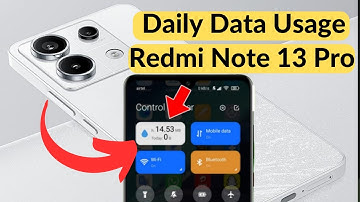 How To Enable Daily Data Usage in Redmi Note 13 Pro | Redmi Note 13 Pro Data Usage Settings show