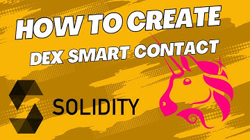 How to create DEX smart contract (like Uniswap)