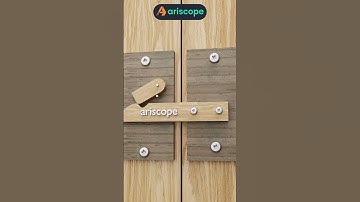 Clever Wooden Sliding Door Latch with Auto-Lock and Manual Release