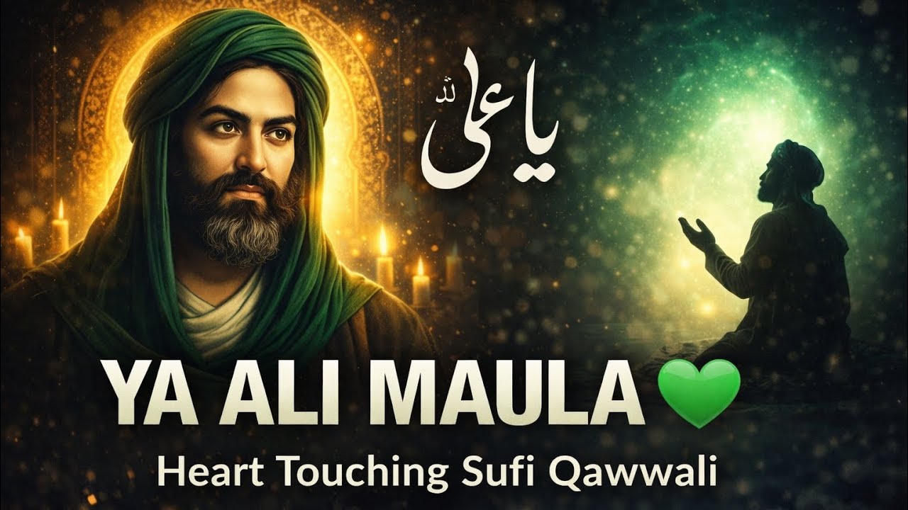 Ya Ali Maulaؑ | Manqabat-e-Moula Ali | Dil Ko Chhoo Jane Wali Sufi Qawwali | Heart Touching