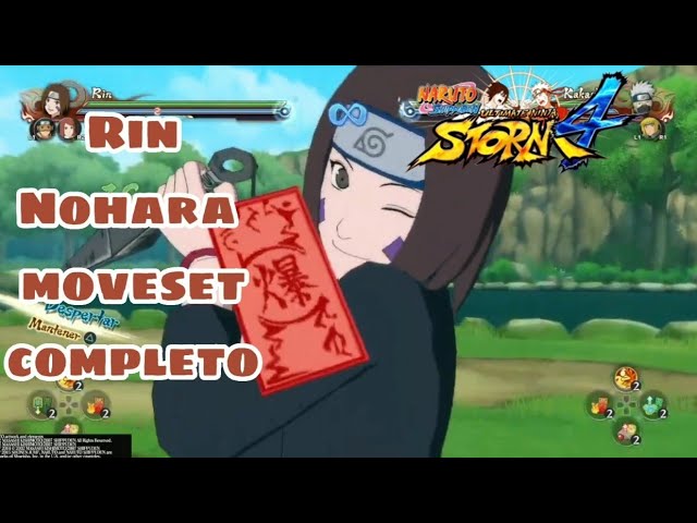 Naruto Ultimate Ninja Storm 4 - Rin Nohora vs Obito Uchiha