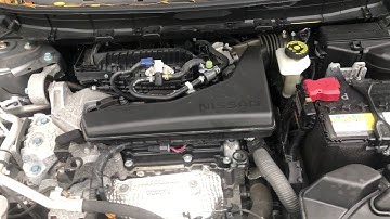 Nissan Rouge – Coolant reservoir location