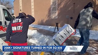 Oklahoma Chronicle: More than 200,000 signatures turned in for open primaries initiative petition