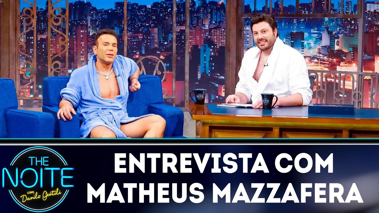 juliana salazar Entrevista com Matheus Mazzafera | The Noite (25/03/19)