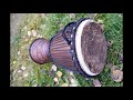 Djemde drum 13 inches - Cow skin