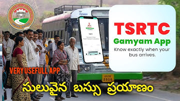 TS Gamyam App Explained | Live RTC Bus Tracking, Online Booking | TSRTC Smart App Telugu #tsgamyam
