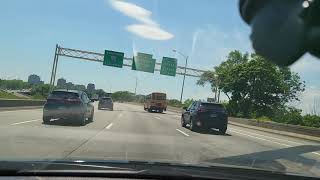 Driving from Walmart, New Haven, Connecticut