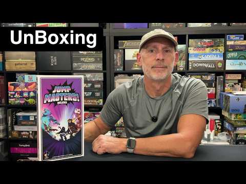 The Discriminating Gamer: Jump Masters! Deluxe unboxing with Ray