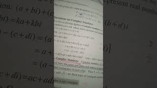 Operations On Complex Numbersfsc Part-1Icsmathematics