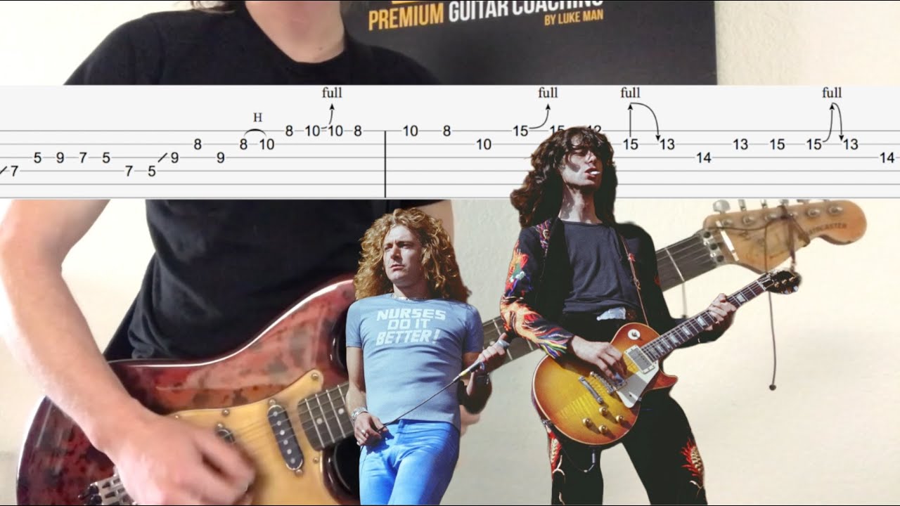 stairway to heaven guitar lesson (with TAB) YouTube
