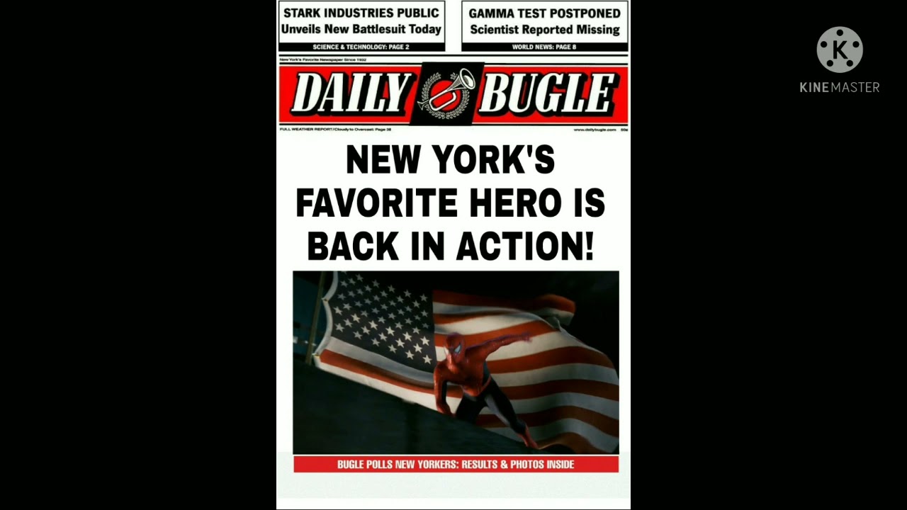 Day 18 : A Daily Bugle Newspaper Edit