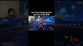 Rocket League 1St Time Playing Pro Bots Im Actually A Bot