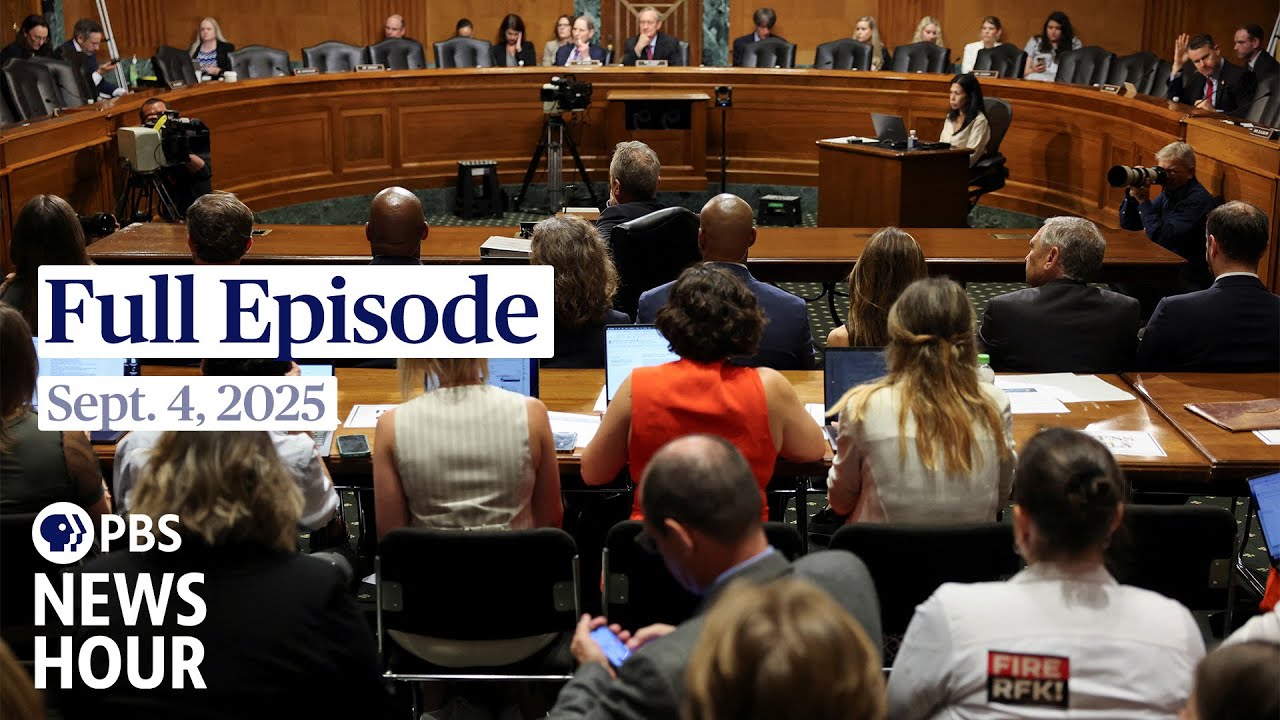 PBS News Hour West live episode, Sept. 4, 2025