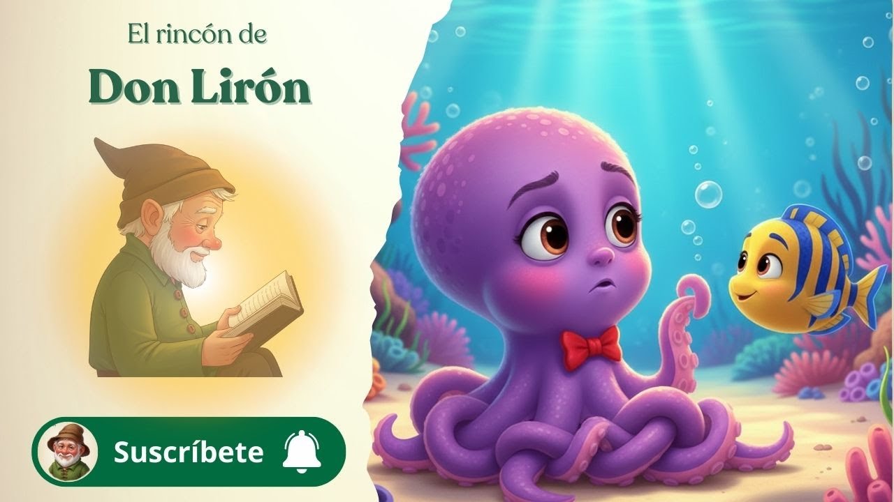 🐙 El gran lío del pulpo | Cuento infantil sobre hacer una cosa a la vez