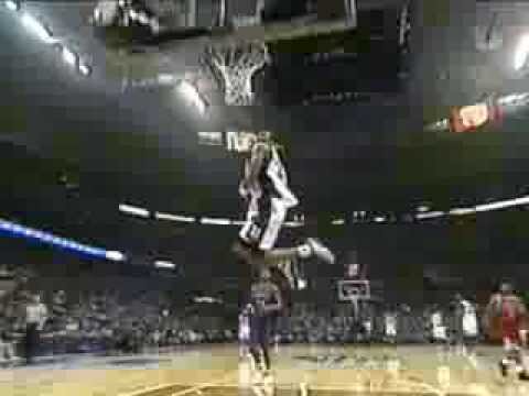 Shawn Marion's Rookie Game Windmill (2001)