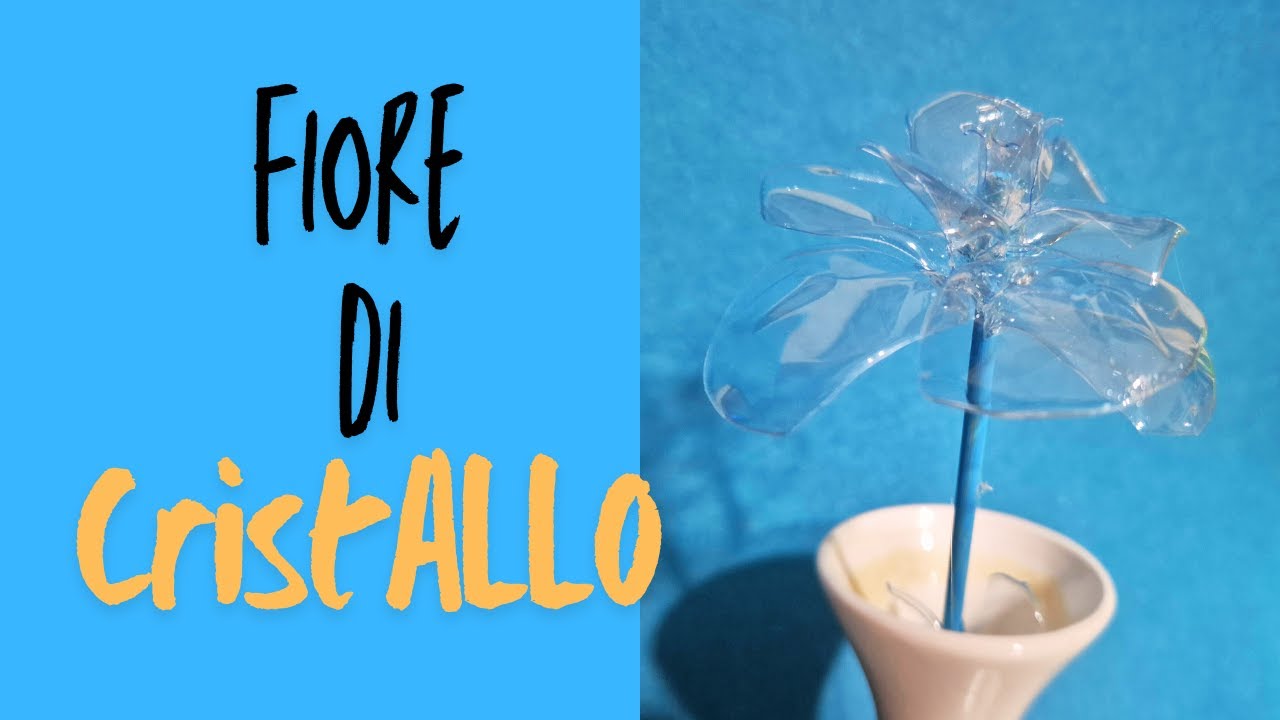 DIY FIORE DI CRISTALLO