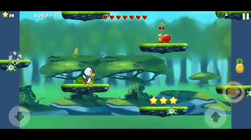 Super Penguin Adventure run: Level World 1-1