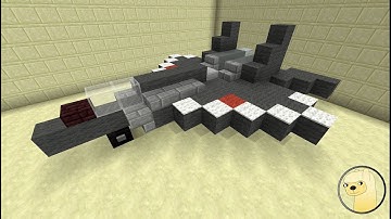 Minecraft - How To Build Transformers G1 Air Raid!