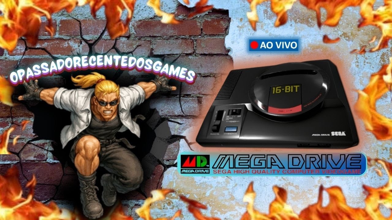 MEGA DRIVE AO VIVO!
