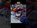 One Wrong Move Ruins EVERYTHING in a Million-Dollar Supercar Showroom 😱🏎️ #SupercarFail #DominoFail