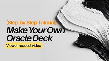 How to Make Your Own Oracle Deck | Step-by-Step Tutorial Using Canva & MakePlayingCards (MPC)
