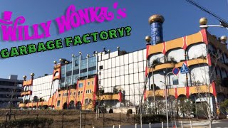 Willy Wonka's Garbage Factory in Japan | Maishima Sludge Plant | Osaka Japan Wasted In Tokyo Garbage Plant Bar Offers Rubbish View