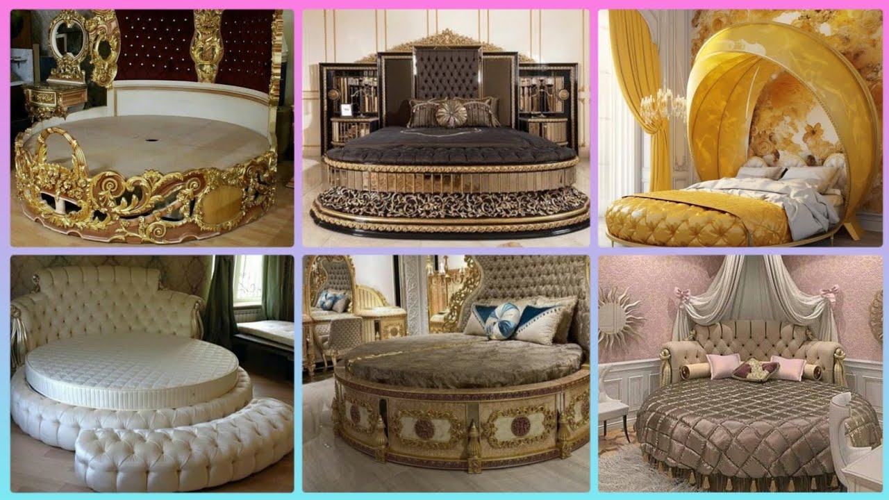 Modern Round Bed Design Round Bed Design Ideas Luxurious Round