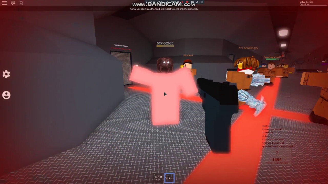 scp 002 20 breached and class d killed it roblox youtube