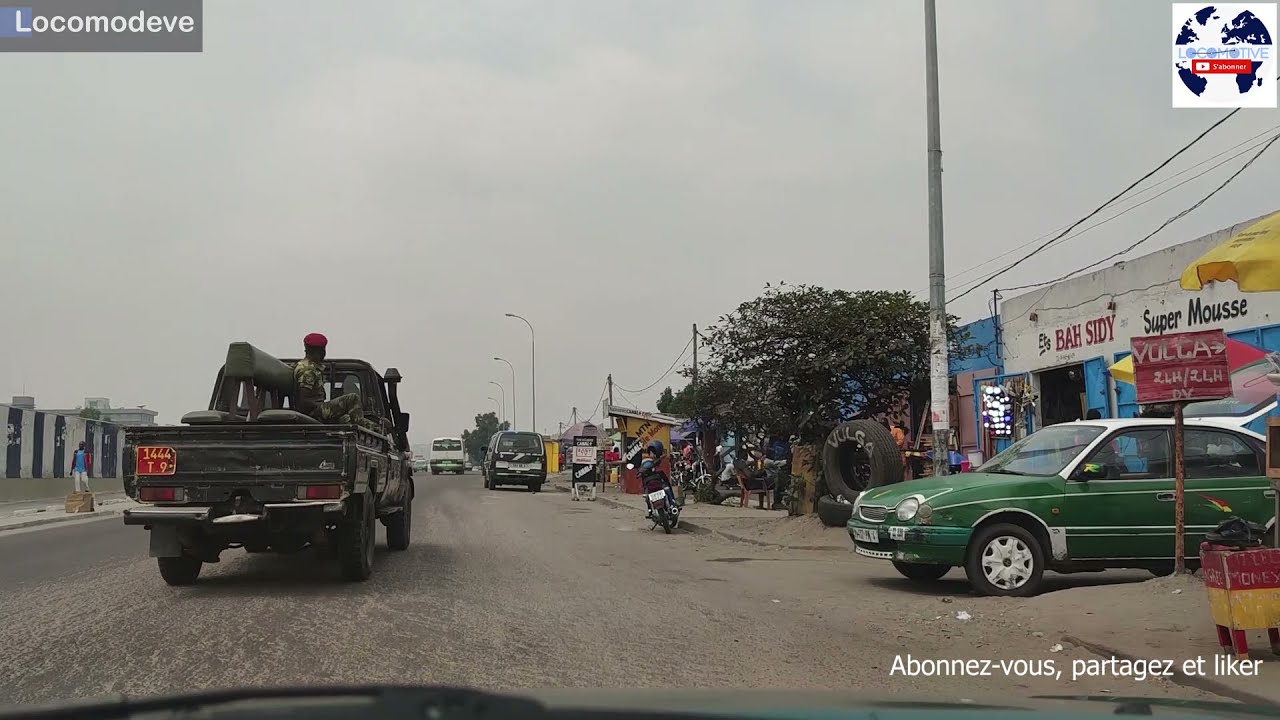 QUARTIER NKOMBO VERS LA TV ET LE NOUVEL HÔPITAL GÉNÉRAL