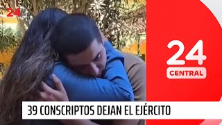 39 conscriptos dejan el Ejército tras fatal marcha | 24 Horas TVN Chile