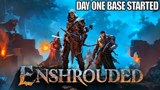 Day 1 SUPER HYPED for this new SURVIVAL GAME | Enshrouded Gameplay | Part 1