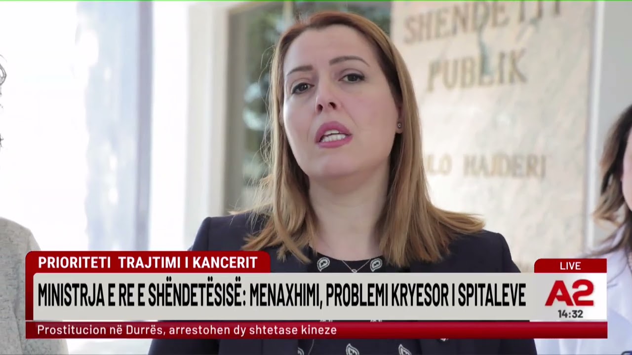 “Prioriteti, trajtimi i kancerit”, ministrja e re e Shëndetësisë: Menaxhimi, problemi kryesor