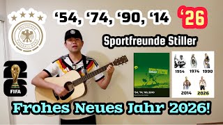 ’54, ’74, ’90, ’14, ’26 Sportfreunde Stiller Gitarrencover (‘54, ‘74, ‘90, 2010) für WM 2026