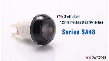 Pushbutton Switch, SA48, 12mm