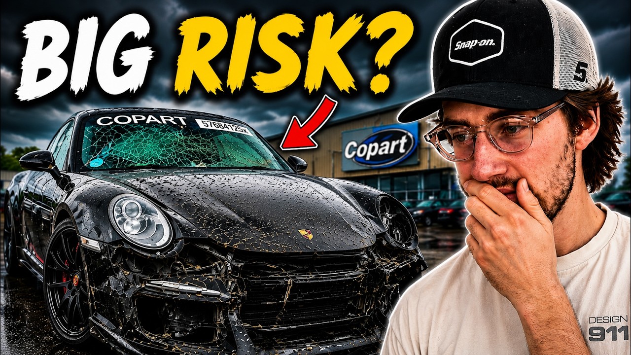 I Bought a Crashed Porsche 911 From Copart... Can I Save It?