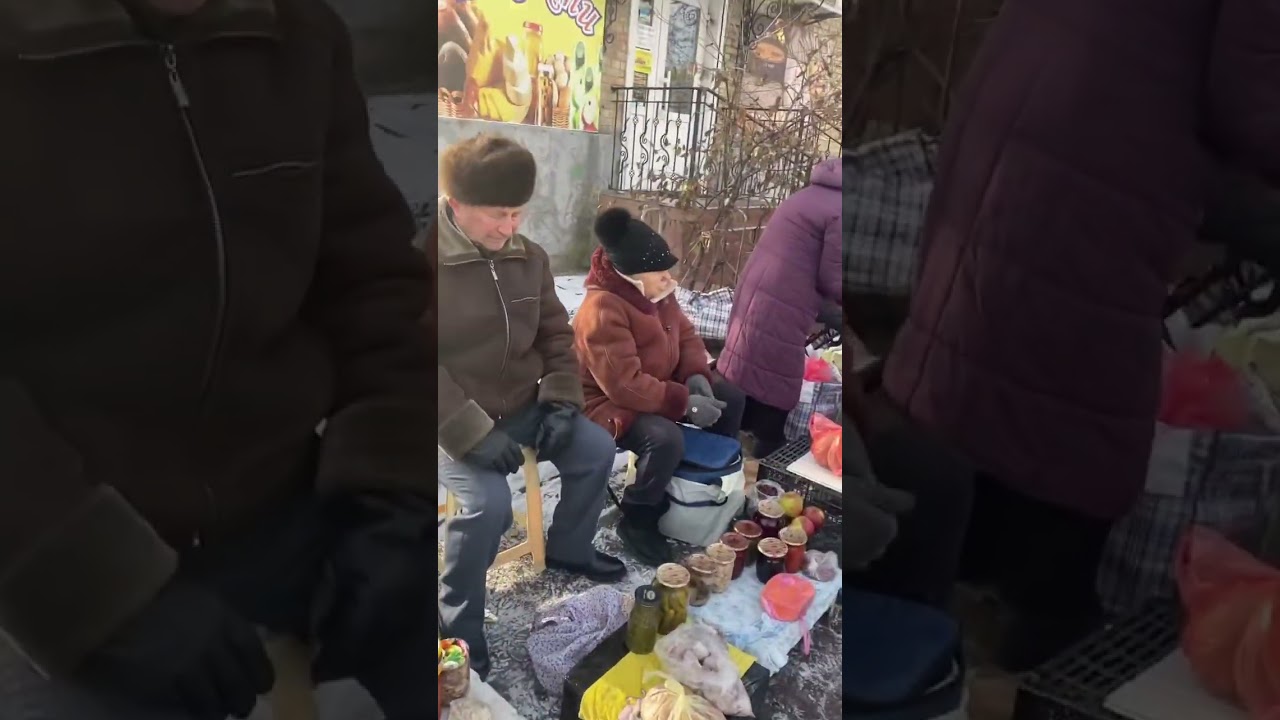 Homeless man from america in war ravaged Ukraine helping people who want a hand up not a hand out