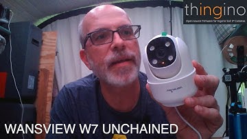 Updated Description! Take control of your WANSVIEW W7 2K 3MP Outdoor Security Camera -  no-tools!