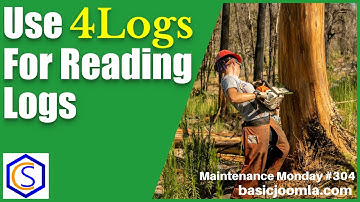 Use 4Logs For Reading Joomla Logs - 🛠 MM #304