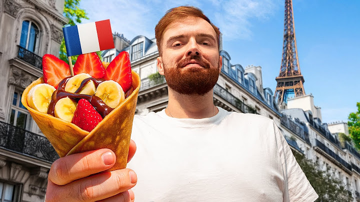 Probé la Comida Francesa
